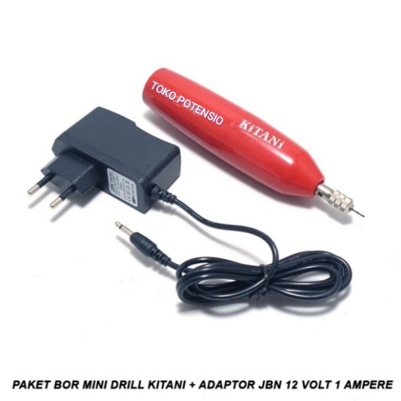 BOR PCB MINI DRILL SET + ADAPTOR