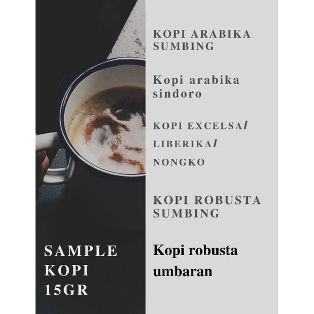 

KOPI TEMANGGUNG MURNI ROBUSTA ARABIKA EXCELSA UMBARAN