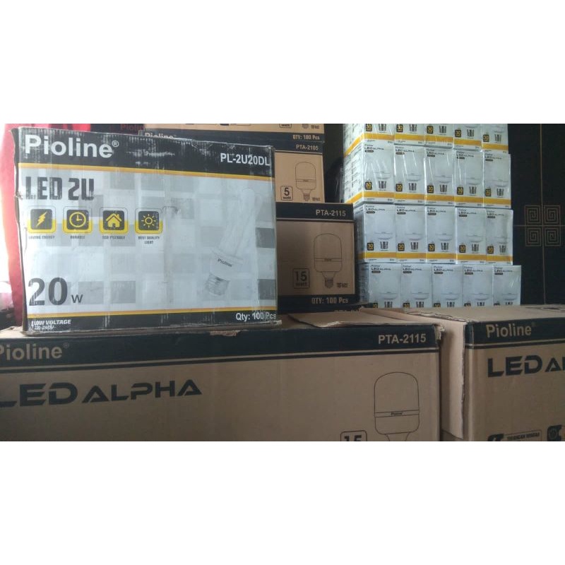 Lampu Led PIOLINE  / Bohlam Led ALPHA PIOLINE BULB Kapsul