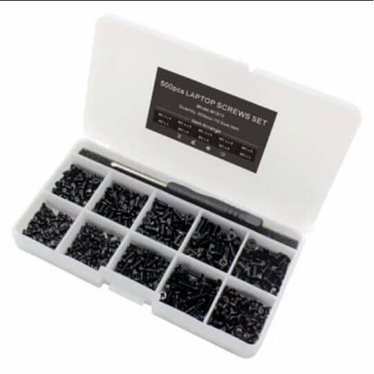 Baut 500 Pcs Laptop Notebook Screws Set for HP Dell Lenovo Sony dll