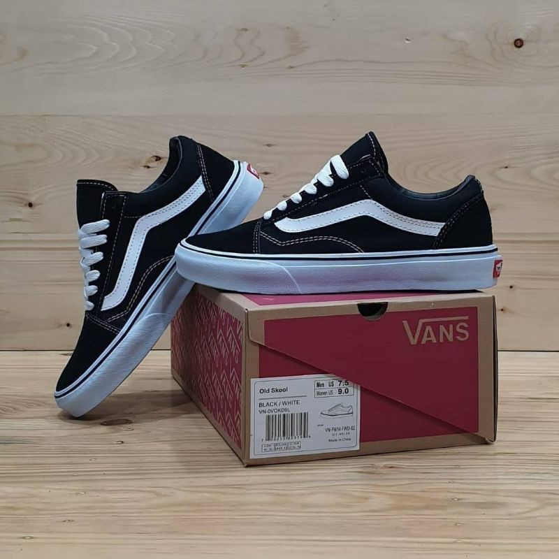 SEPATU KLASIK PRIA DAN WANITA VANS OLD SKOOL BW WF DT SIZE 36-43