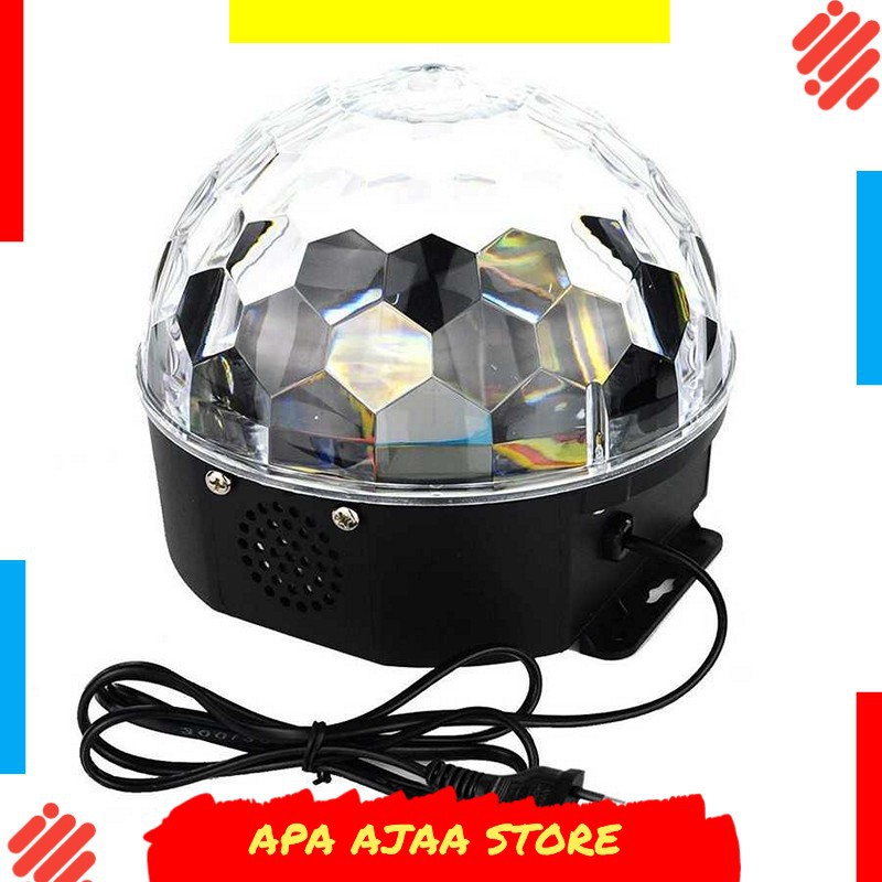 Paling Dicari ! AGM Crystal Magic Ball Disco LED 20W - AC20