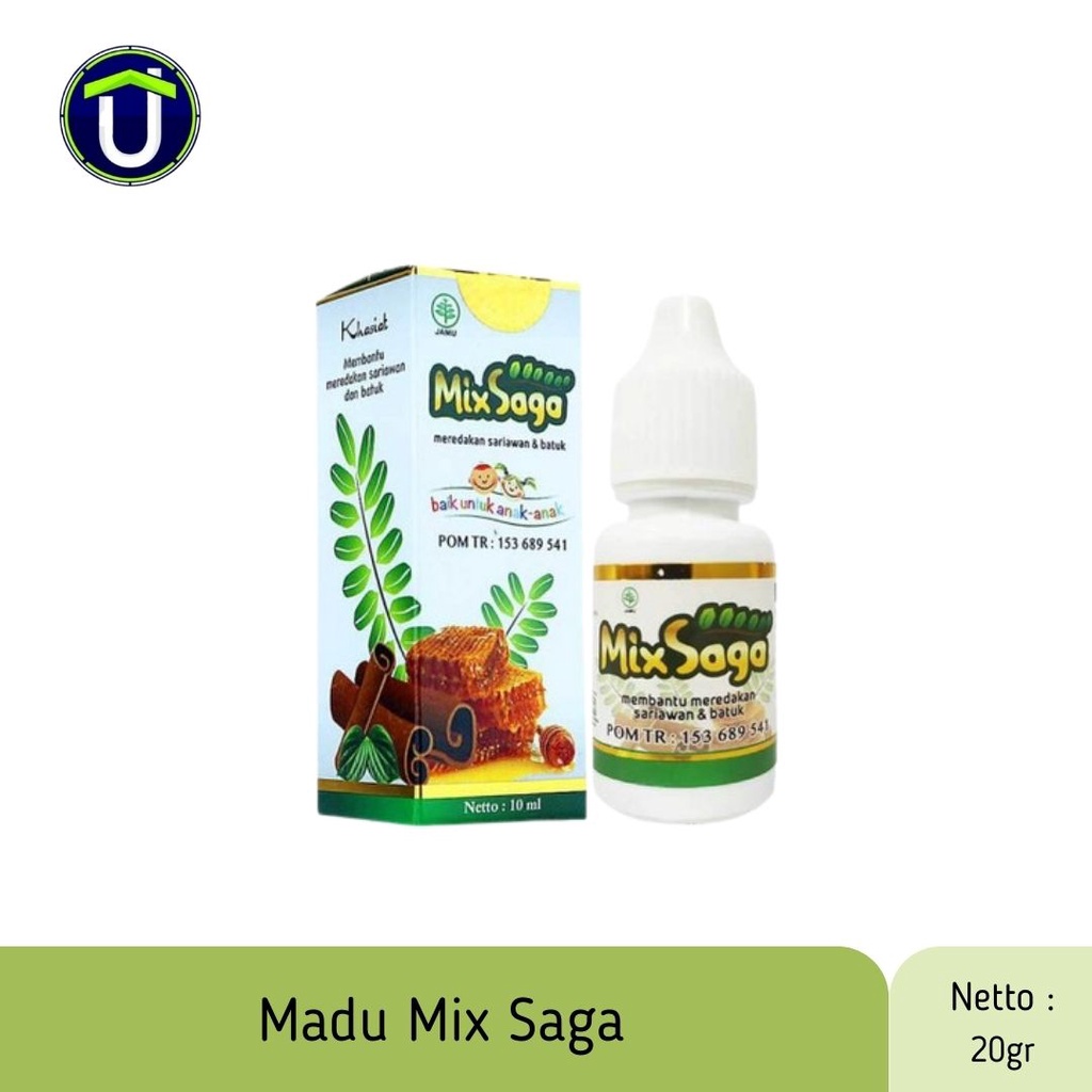 

MADU HERBAL MADU MIX SAGA | MADU SARIAWAN ANAK | 20gr