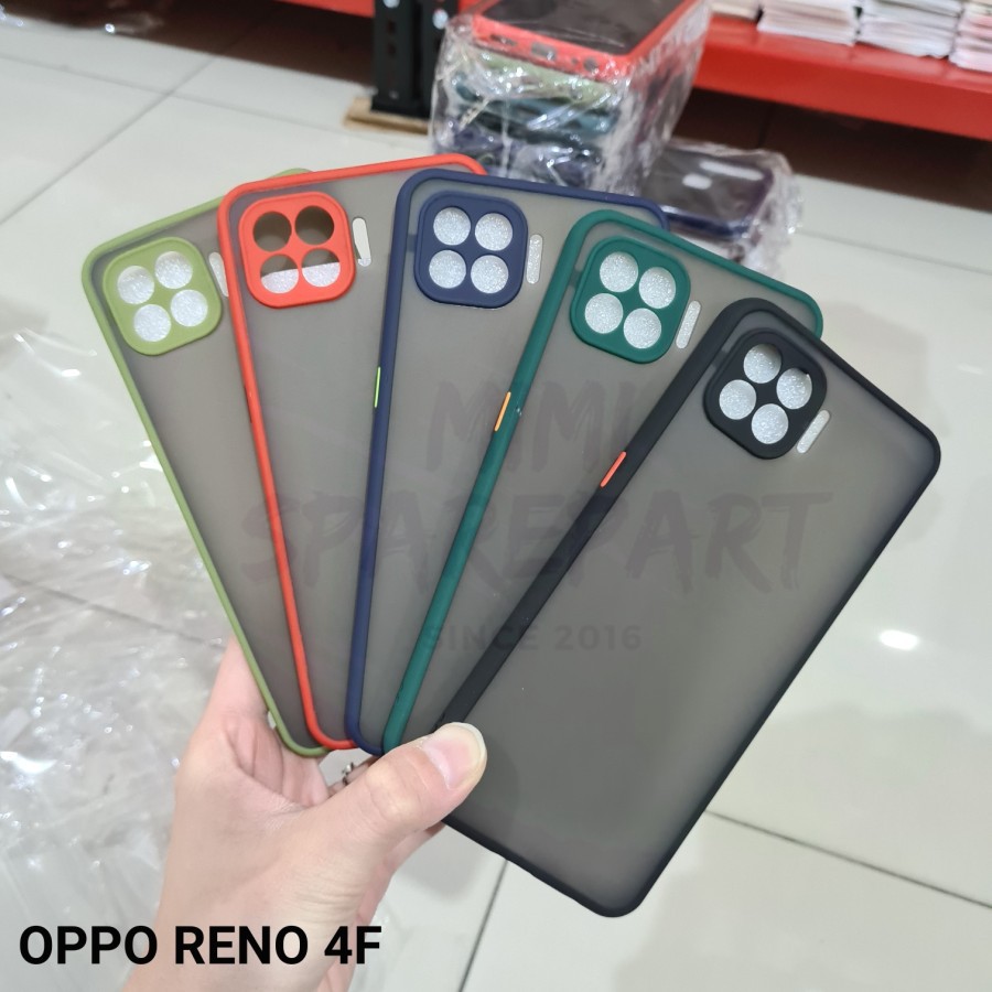 SOFT CASE DOVE OPPO RENO 4F - Softcase RENO 4F CASE MATTE COLOUR