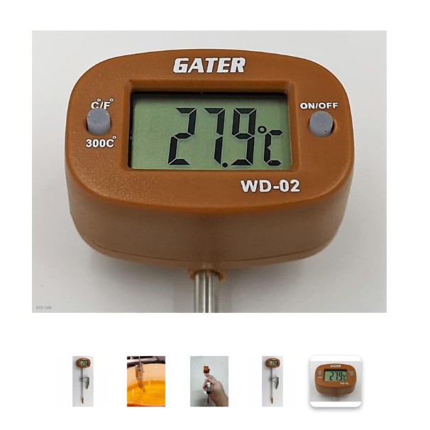 presisi DIGITAL thermometer makanan termometer tusuk daging minyak2221