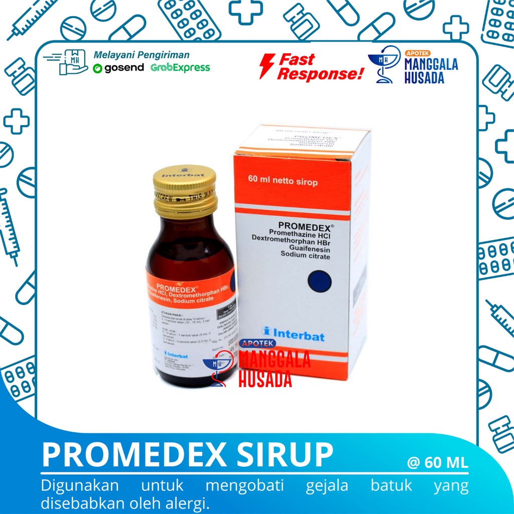 Jual PROMEDEX SIRUP @ 60 ML | Shopee Indonesia