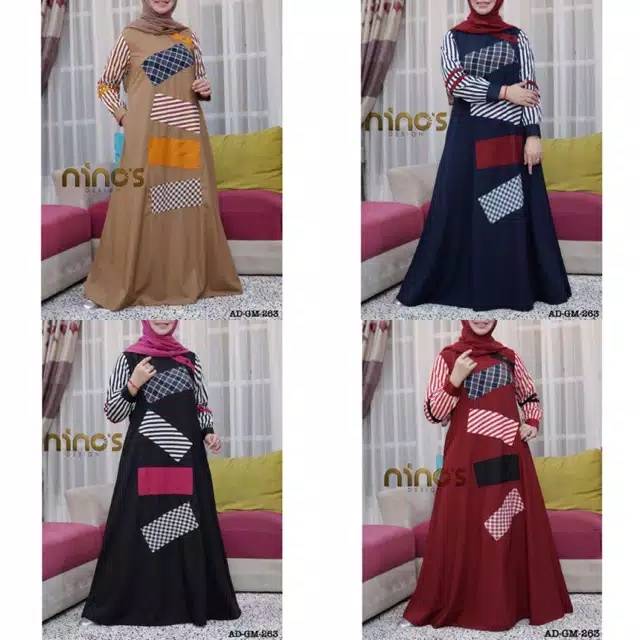 Model Baju  Ninos  Gamis Ori By Ninos  2022 Youtube 