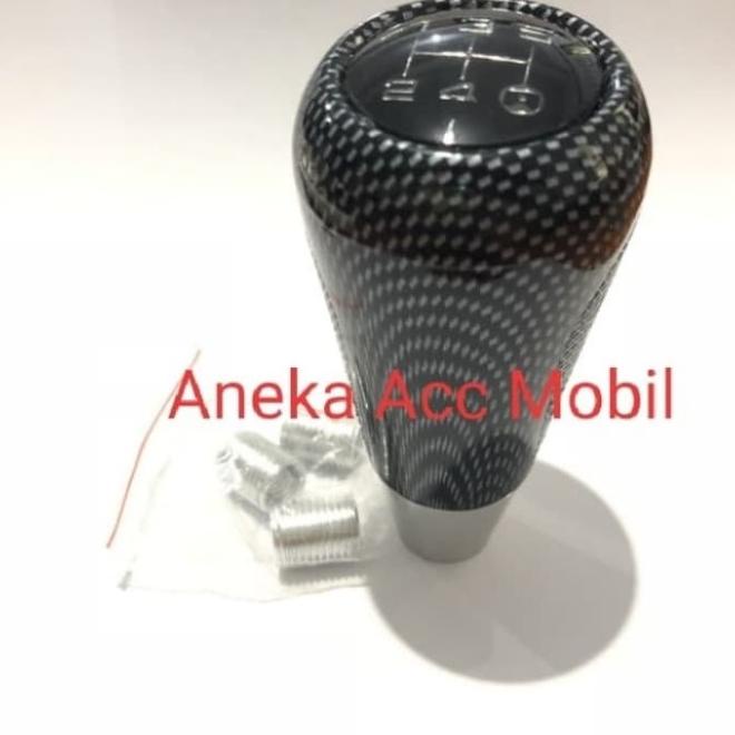 Gear Shift Knob Manual Carbon Toyota Fortuner