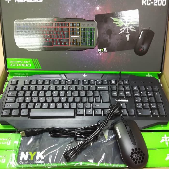 NYK KC - 200 Artemis Keyboard Mouse + mousepad combo