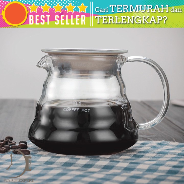 BAYAR DI TEMPAT Teko Pot Kopi Barista Coffee Maker Pot V60 Drip Kettle 360ml