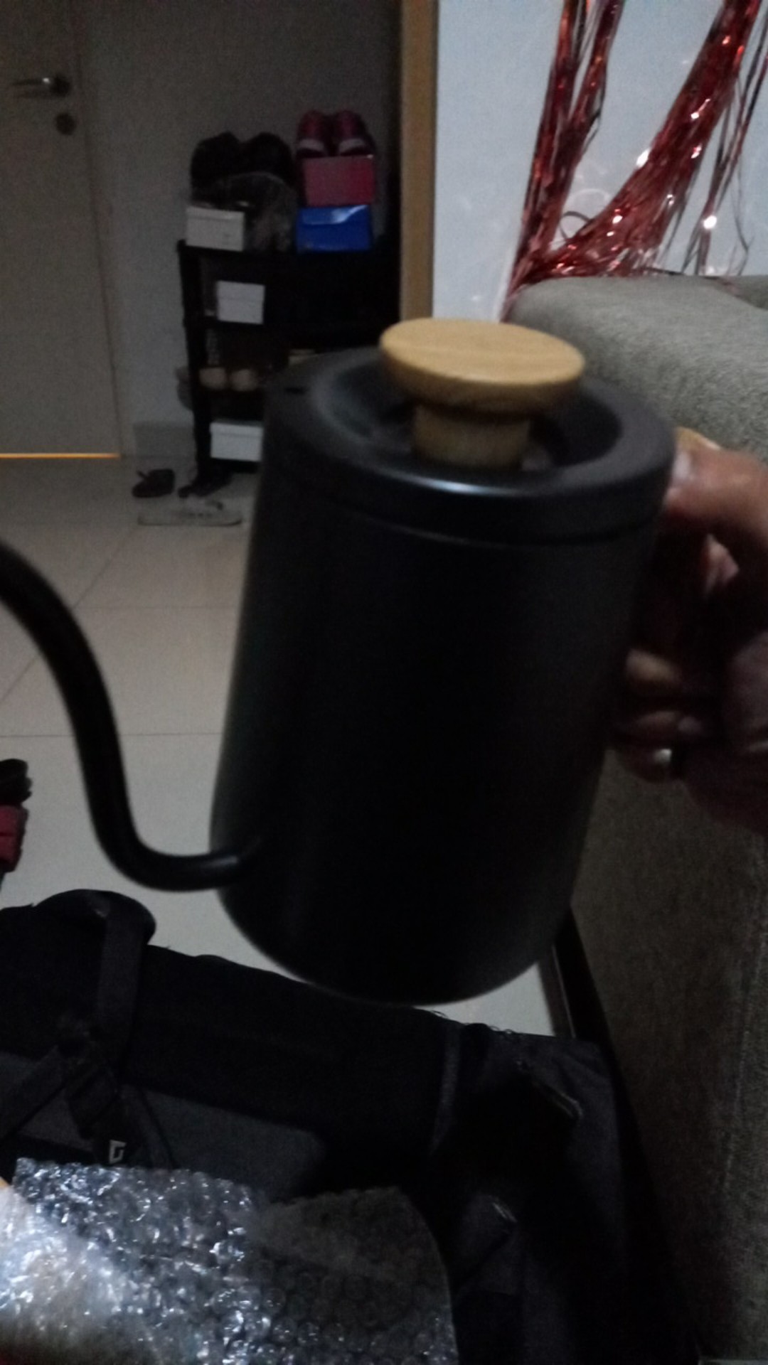 Japanese Gooseneck Kettle V60 | Pour Over | Teko Leher Angsa Kopi V60