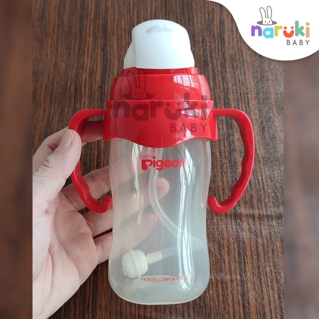Head Straw / Tutup Botol Sedotan Bayi Pigeon Wide neck
