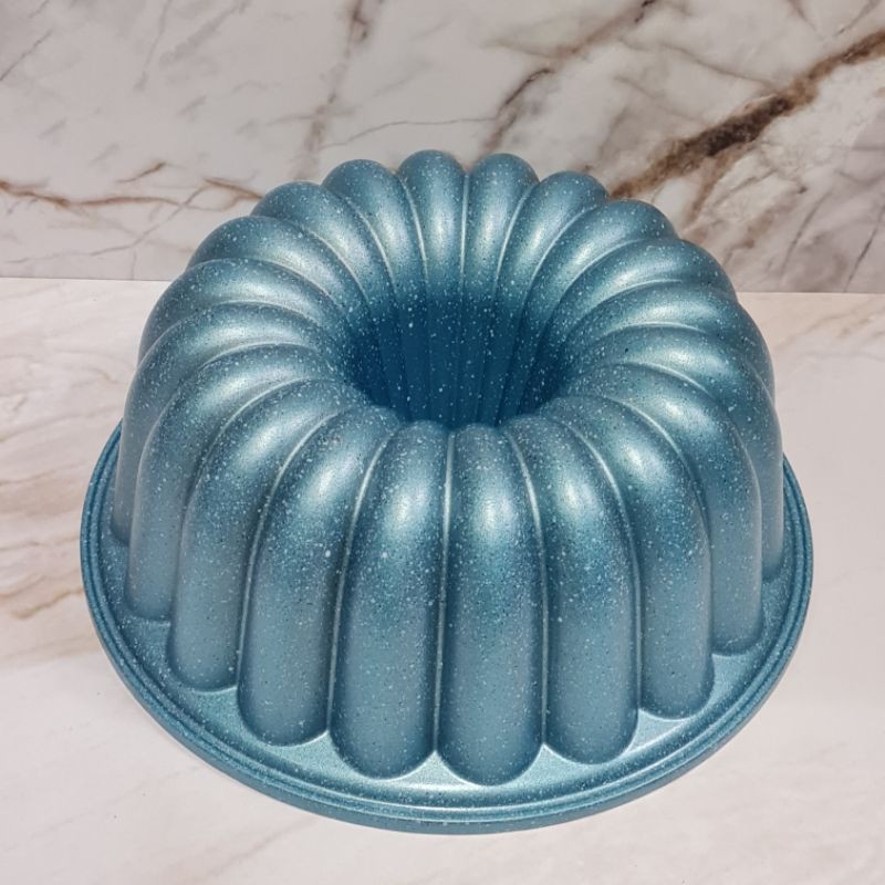 elegant party marble cake bundt pan / loyang kue marmer