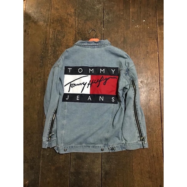 Tommy Hilfiger Denim Jacket Big Logo