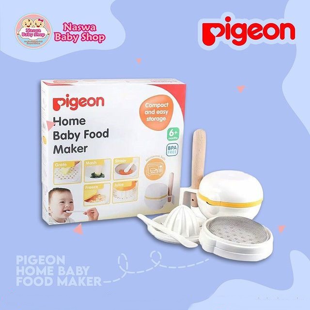 Pigeon Home Baby Food Maker Bonus Booklet Mp Asi Oleh Dr Tiwi Sp A Mars Shopee Indonesia