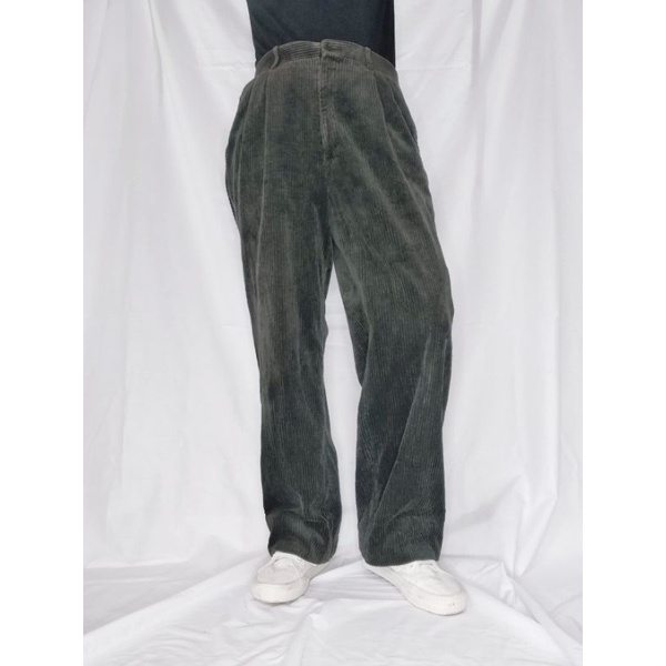 LANVIN Corduroy High Waist (HW) Pants