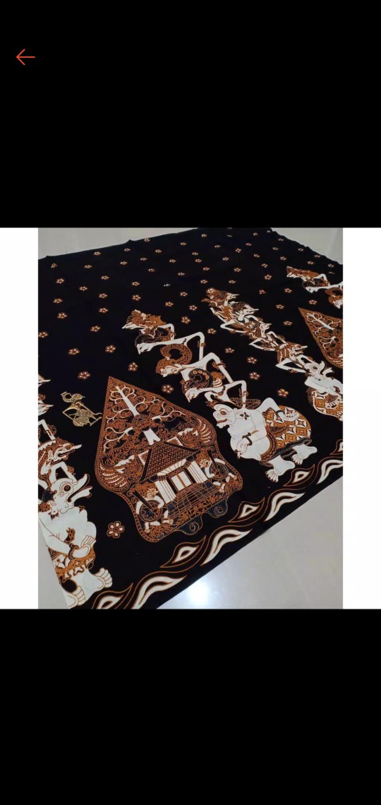 Kain Batik Solo Motif Pandawa 5