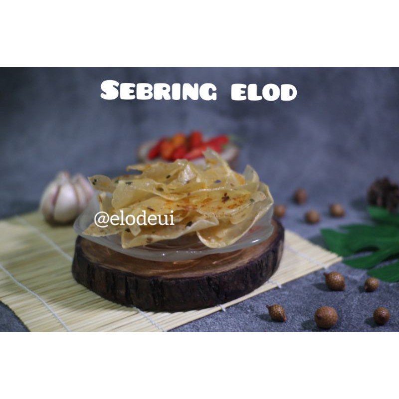 

Sebring Elod / Kripik Kaca 250 gram