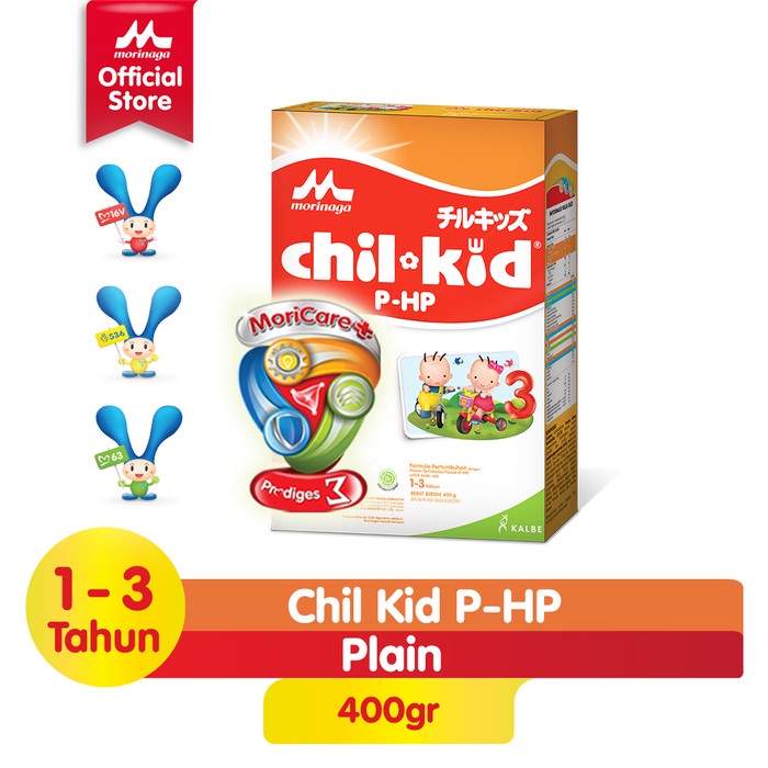 

Morinaga Chil Kid PHP 400gr - Susu Pertumbuhan Anak Resiko Alergi