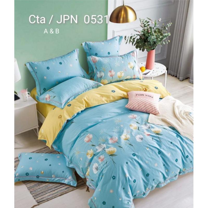 Sprei Katun Jepang Double Bed