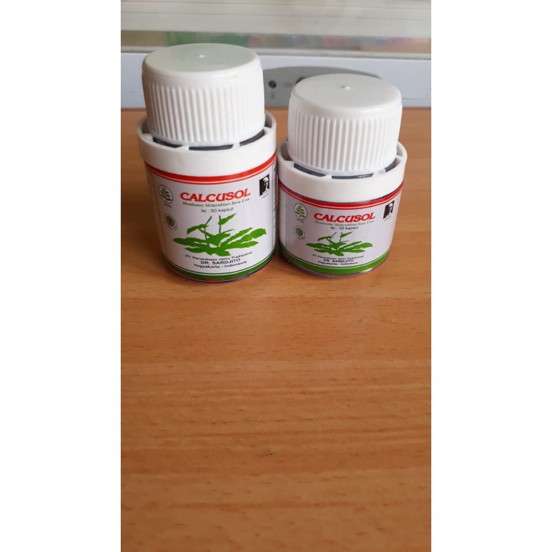 Calcusol 30 dan 50 kapsul