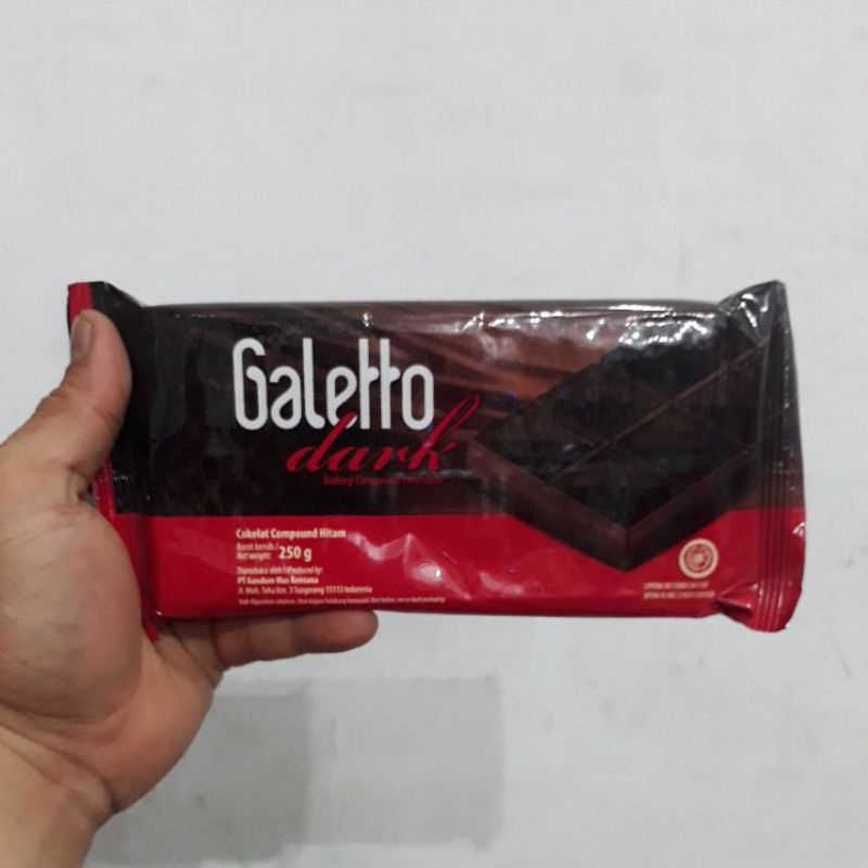 

Galetto Dark Chocolate Compound 250gr