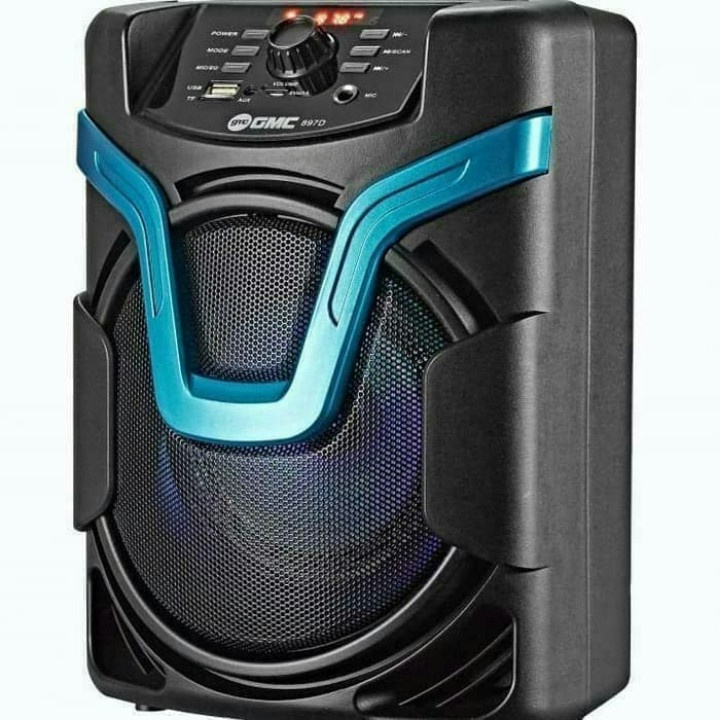 SPEAKER GMC 897D SPEAKER PORTABLE MEETING KARAOKE
