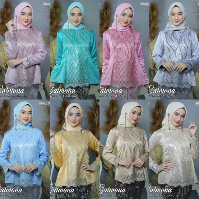 Set kebaya arabelle /kebayawisuda /kebayabrokattulle/kebayamodren /kebayabatik