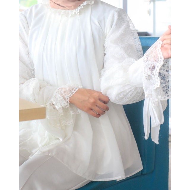 LOLY SET BYGIAGIO / Setelan / Daily Outfit / Top / Skirt / Atasan / Rok  setelan bahan baby doll full furing nyaman bahan lace vintage lembut setelan kerja setelan kuliah baju hangout cantik nyaman rok panjang tidak terawang baju prom promnite dress