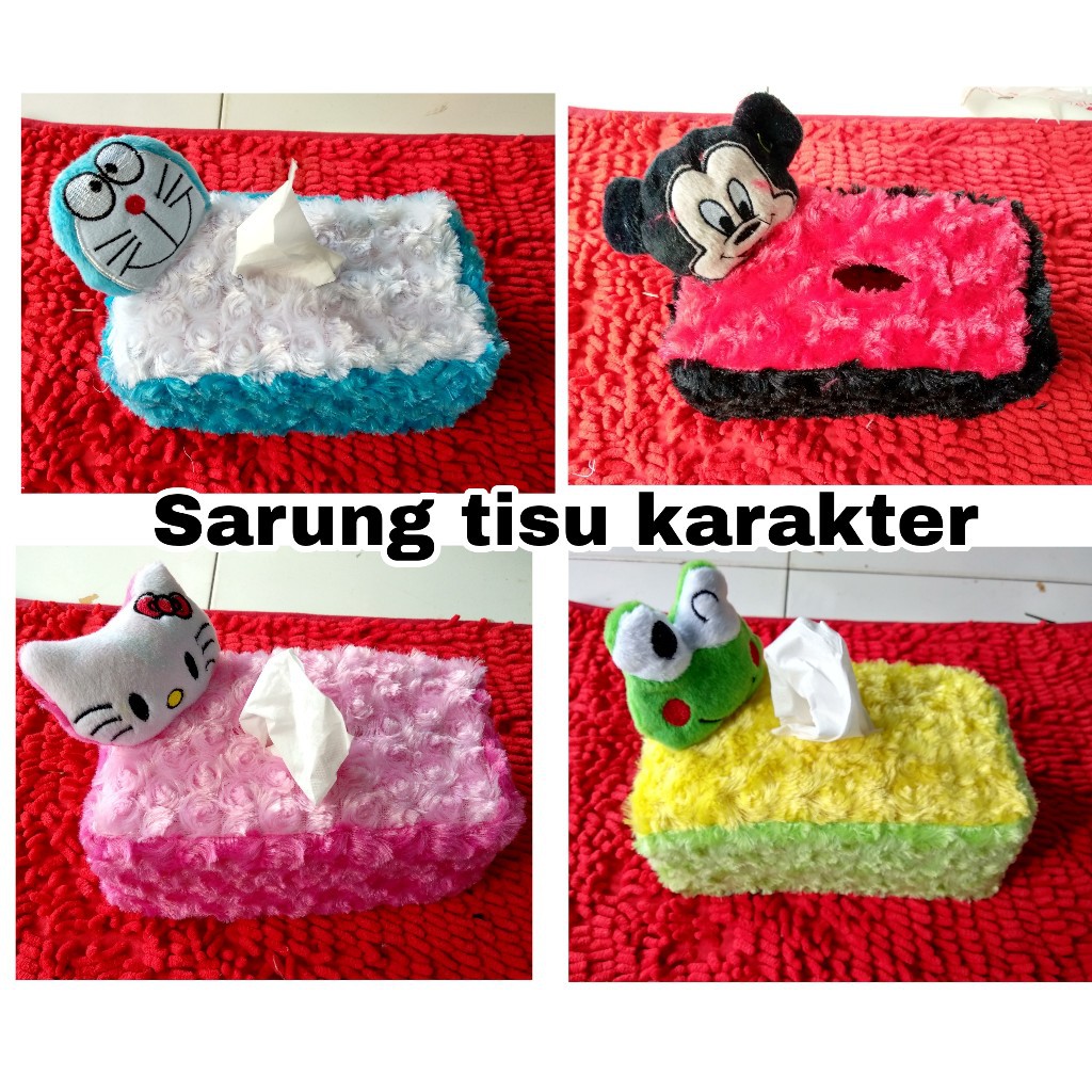 sarung tisu karakter