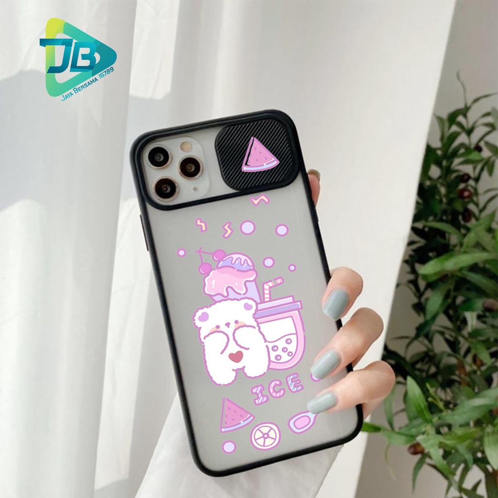 SOFTCASE SLIDE KAMERA MIESEYO OPPO VIVO SAMSUNG XIAOMI REALME IPHONE ALL TYPE JB4959