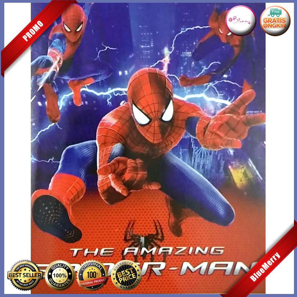 Selimut Bonita Spiderman Blanket Spider Man Marvel Comics Super Hero BMSC824