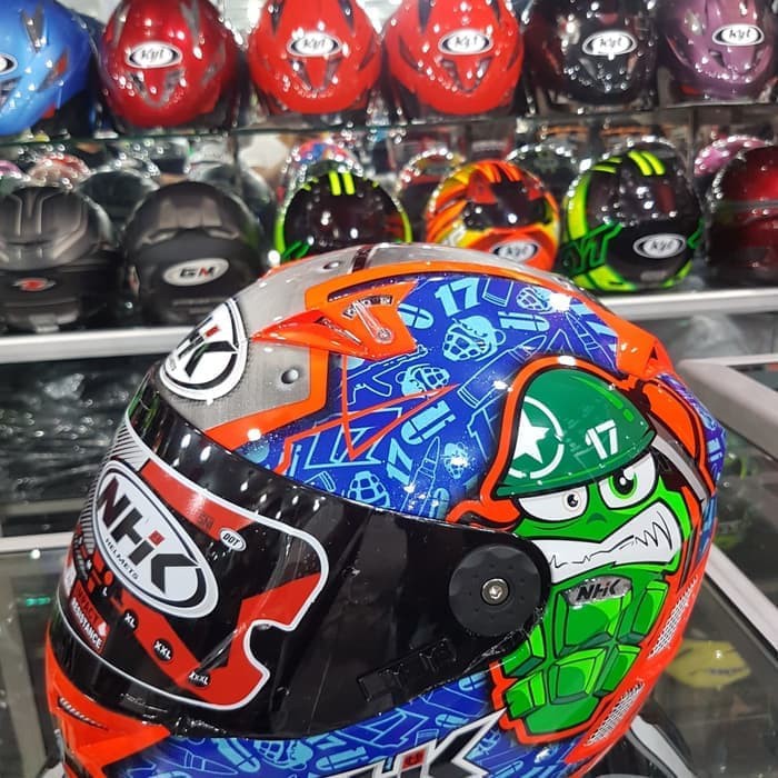 Helm Nhk Gp pro Karel Abraham Race Dark Visor GPPRO