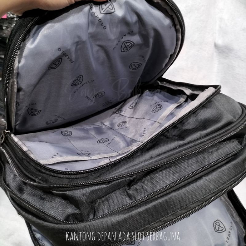 Ransel Laptop Murah 18 Inch Era Polo Expand 9101 Tas Sekolah Kerja Pria Wanita
