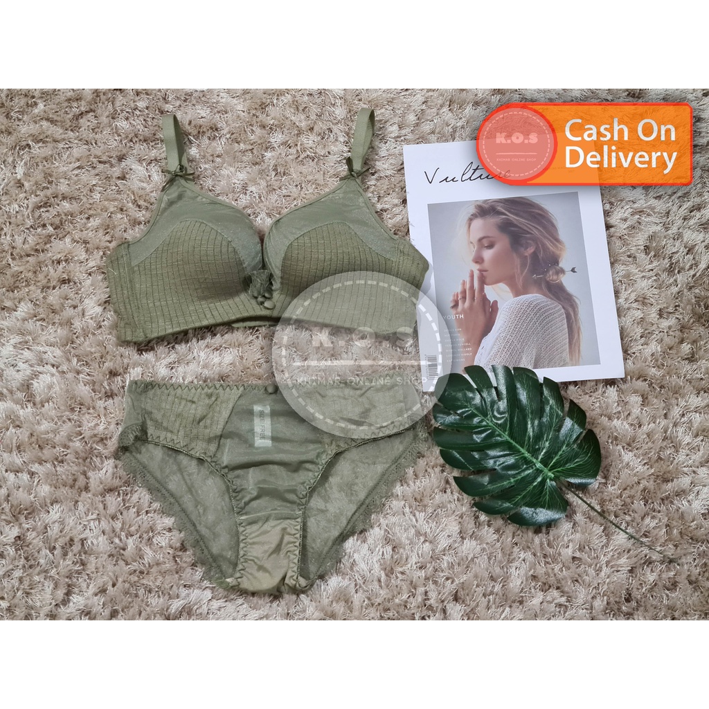 Set Bra setelan bh dan celana dalam size 32-38