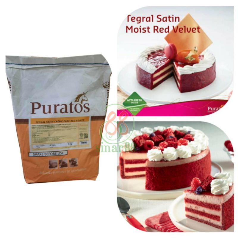 

Tegral Satin Red Velvet 1kg
