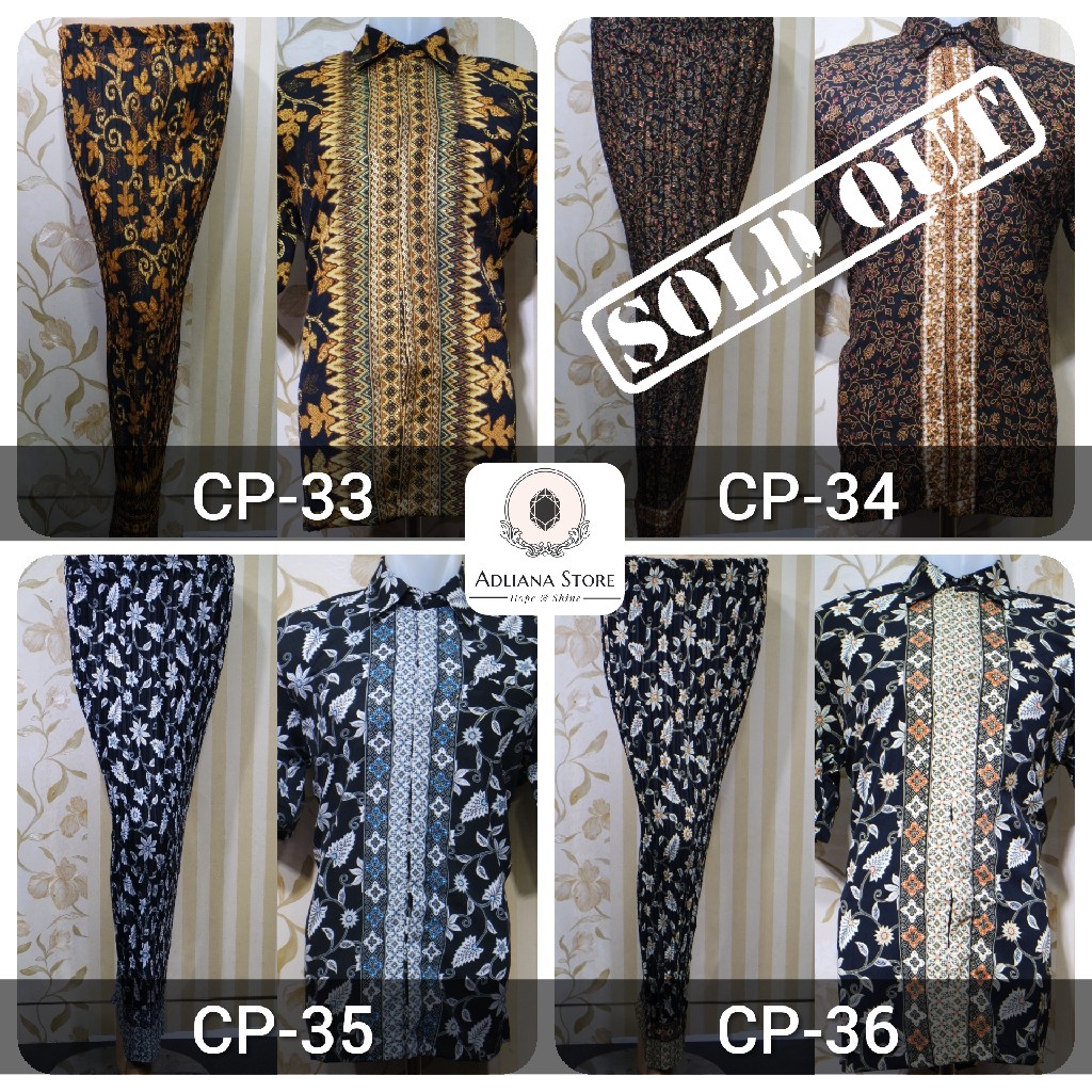 (COD)  Rok Plisket dan Kemeja Pria / Couple Plisket / Couple Batik / Batik Couple HANANIA KEBAYA COLLECTIONS