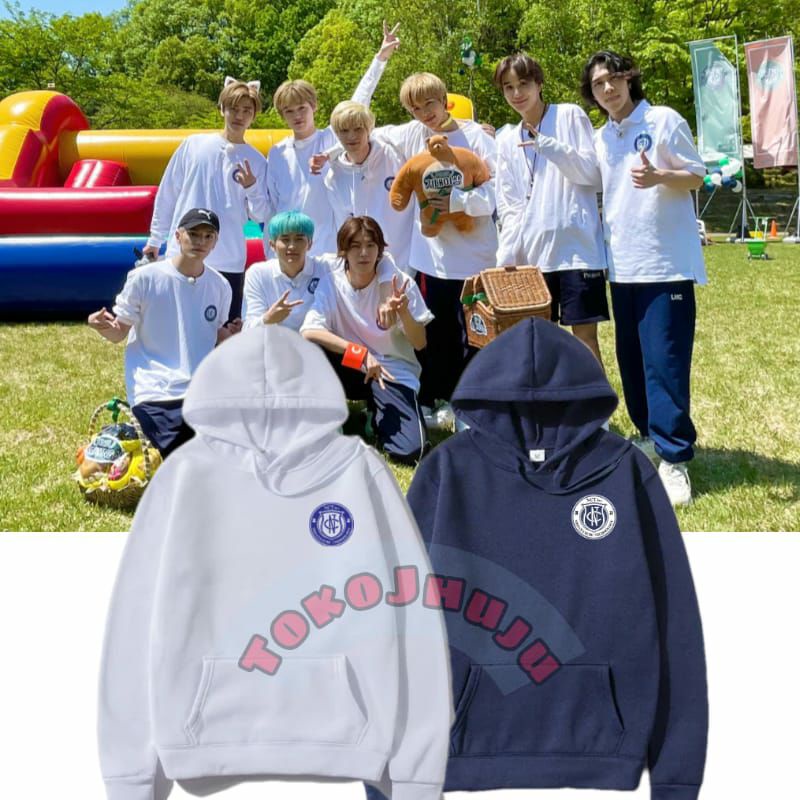 Jaket Hoodie Jumper The NCT Show Logo Kecil / NCT Zen fashion style