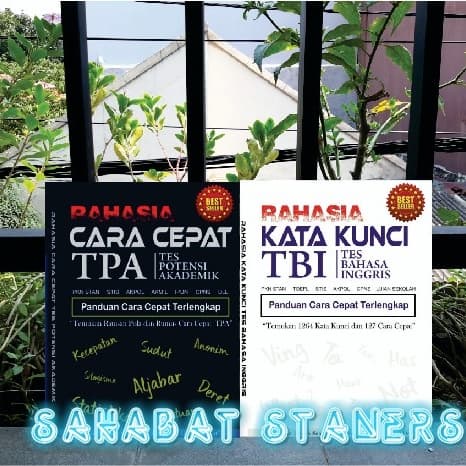 

❤BISA COD❤ Buku STAN - Rahasia Cara Cepat TPA dan Rahasia Kata Kunci TBI