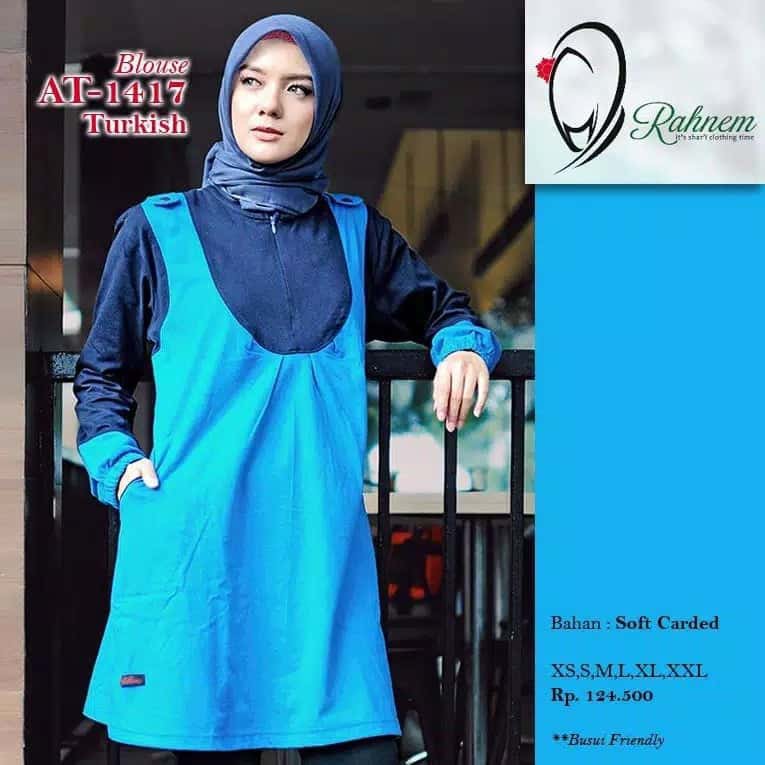 ATASAN MUSLIM WANITA / RAHNEM AT - 1417 / FASHION MUSLIM