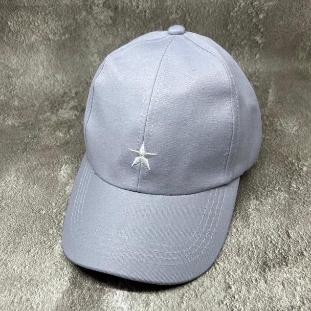 Topi Baseball Bordir Bintang Star Gaya Korea Pria Wanita