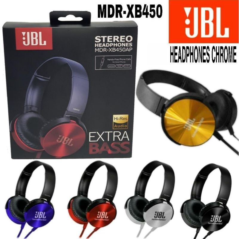 EARPHONE BANDO JBL MDR-XB450AP