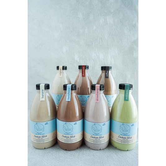 

PAKET 4 BOTOL PAUS Cashew Milk/Susu Mente/ Susu Mete 350 ml (Non Dairy, Gluten Free)