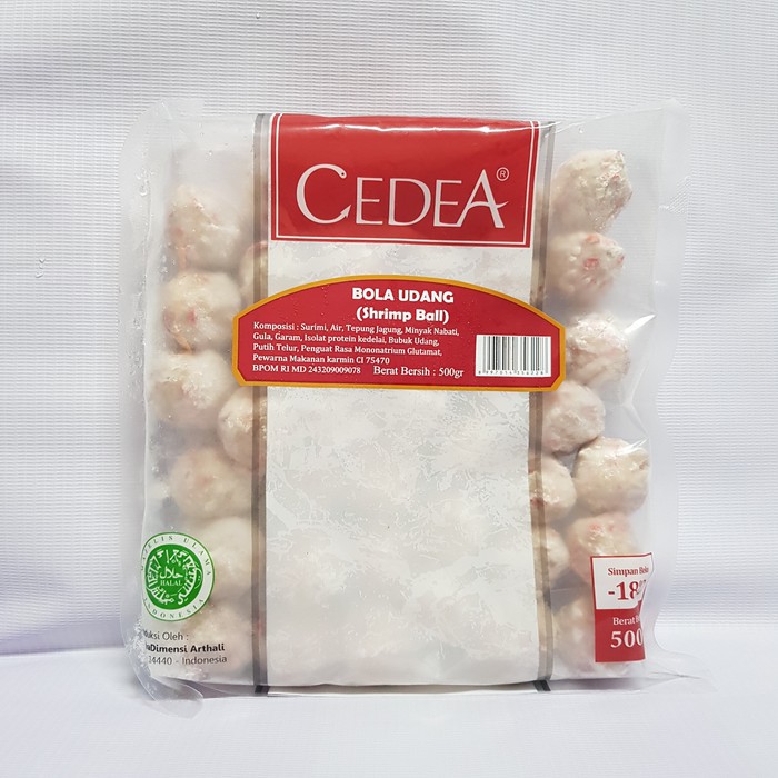 

Cedea Bola udang 500 gram