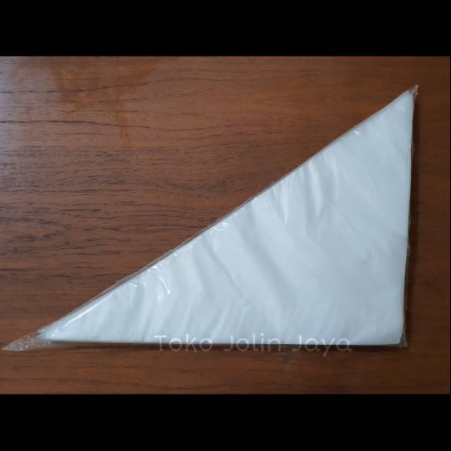 5 pcs jumbo piping bag / plastik segitiga jumbo