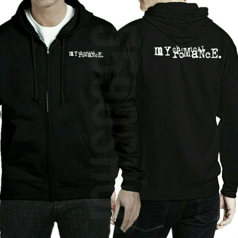 Jaket Sweater Zipper My Chemical Romance