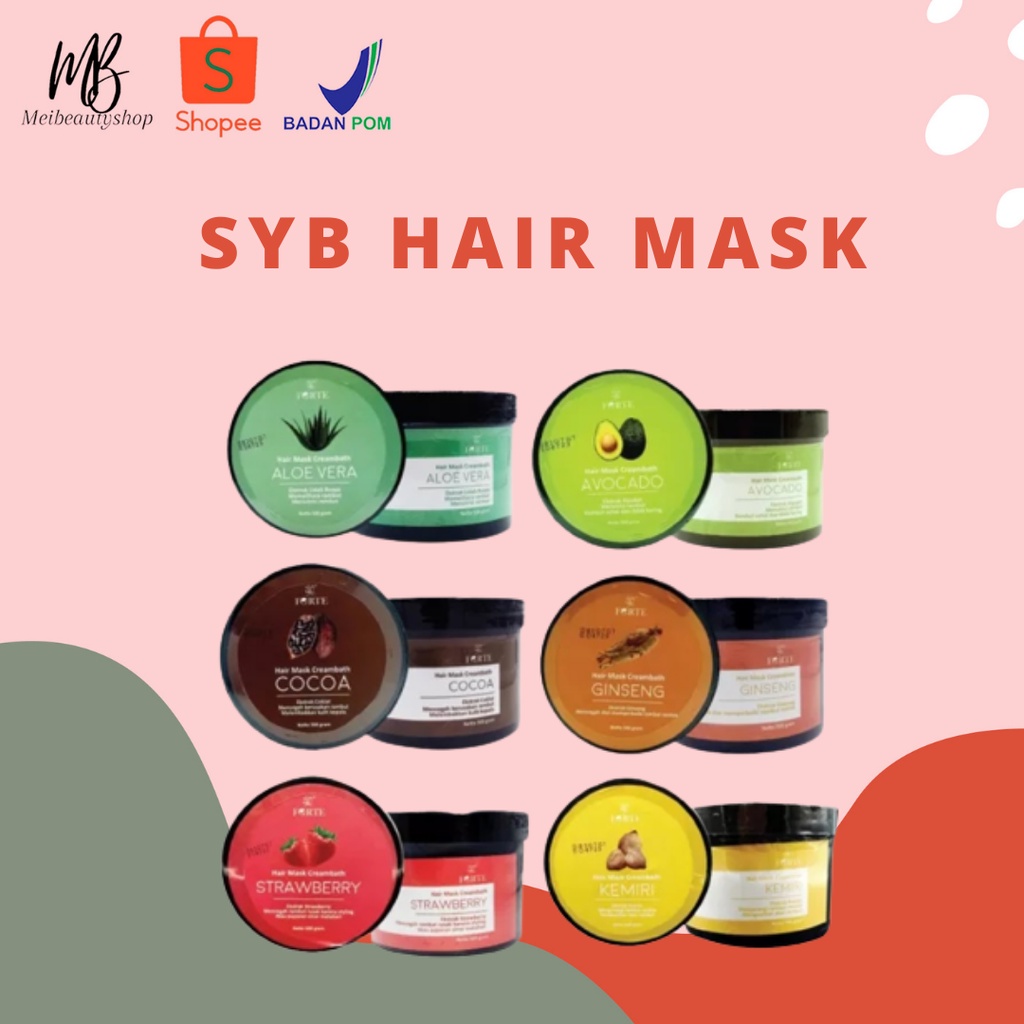 SYB HAIR MASK CREAMBATH  500 Gram