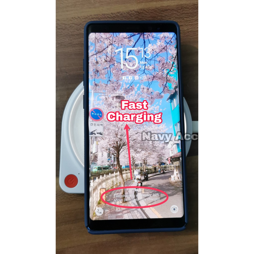 NA - Charger Wireless Fast Charging LDNIO With LED 10W Quick Charge W001