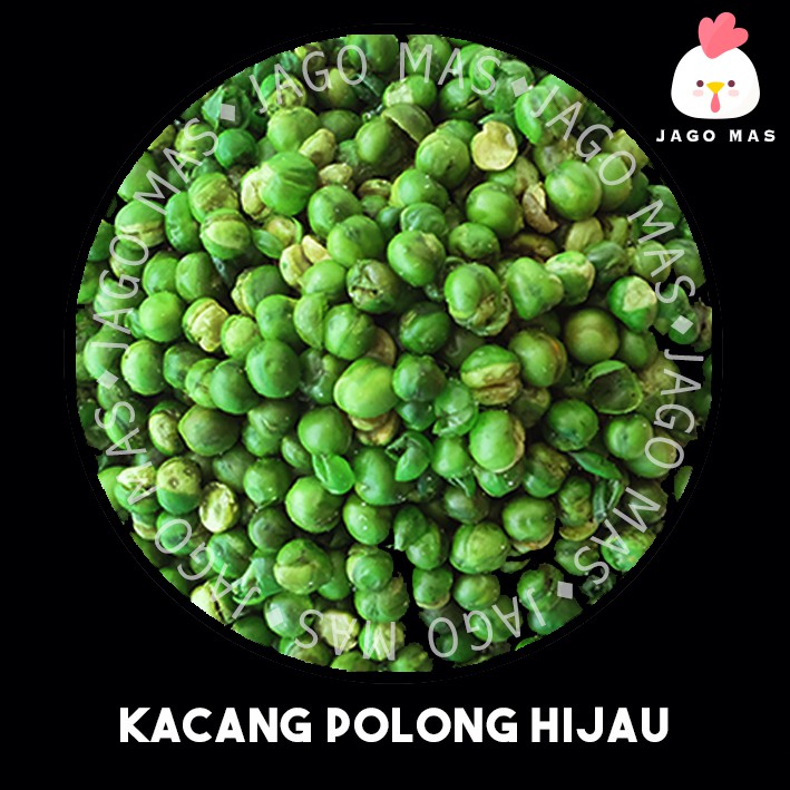 

JAGO MAS Kacang Polong Hijau (Green Peas) Grosir Kiloan 100 250 500 1000 GRAM GR 1 KG