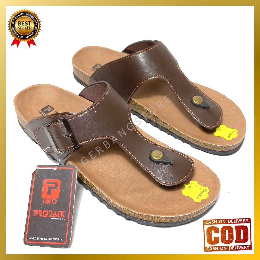 Sandal Pria Model Puyuh Japit Gesper Projack PC 01